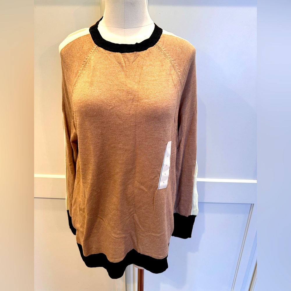 A New Day Tan Sweater